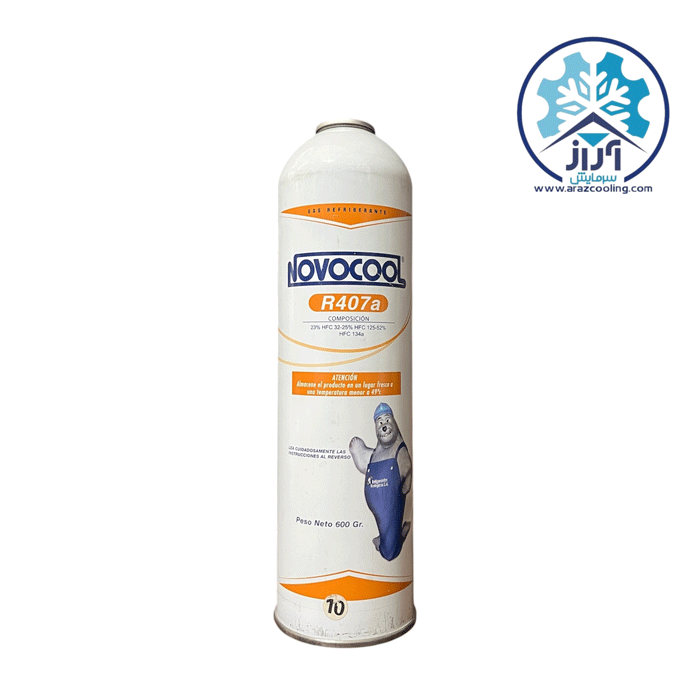 گاز 407 یک کیلویی NOVOCOOL