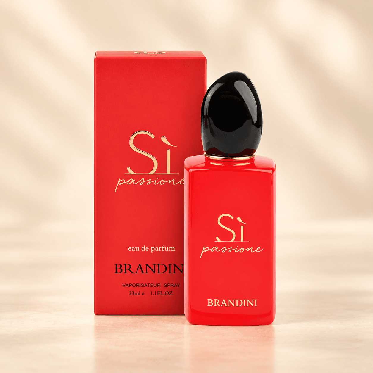 عطر جیبی زنانه برندینی Si Passione حجم 33 میل | رایحه جورجیو آرمانی سی پشن