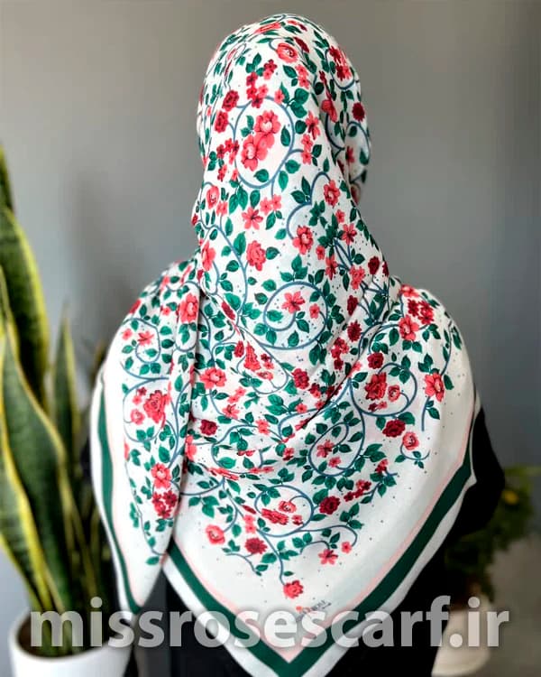 روسری نخی طرح Tiva — تصویر ۴