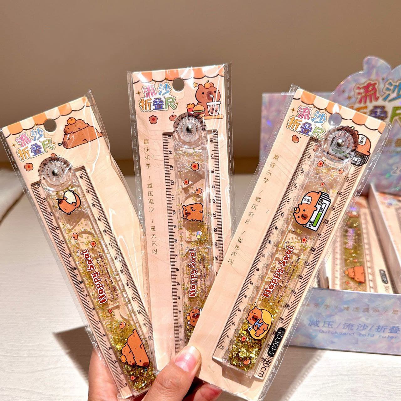 خط کش کاپی بارا 30 سانتی اکواریمی kapibala (مدل رندوم)