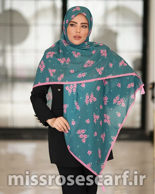 روسری نخی طرح Perin