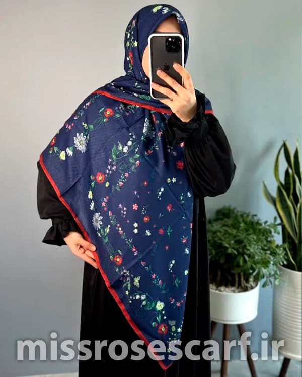 روسری نخی طرح Negin