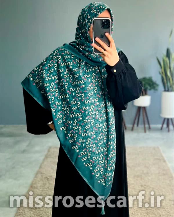 روسری نخی طرح Sheida