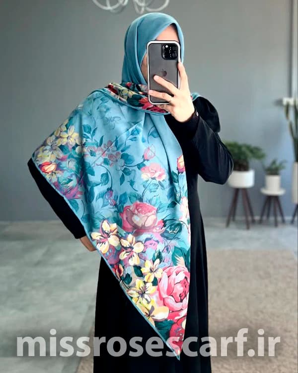 روسری نخی طرح Bahar2 — تصویر ۲