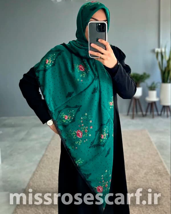روسری نخی طرح Rahil — تصویر ۲