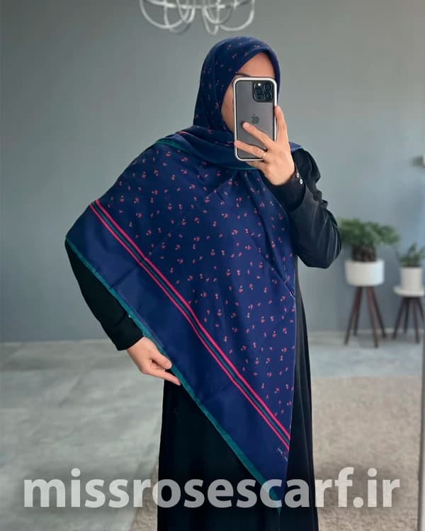 روسری نخی کد L211 — تصویر ۲