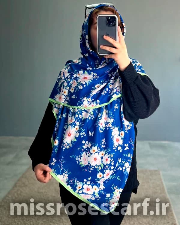 روسری نخی کد L203 — تصویر ۲