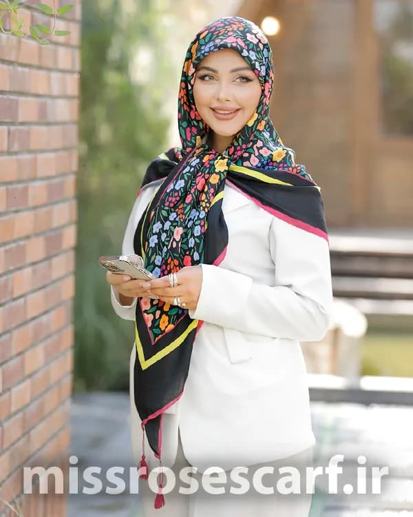 روسری نخی کد Me6