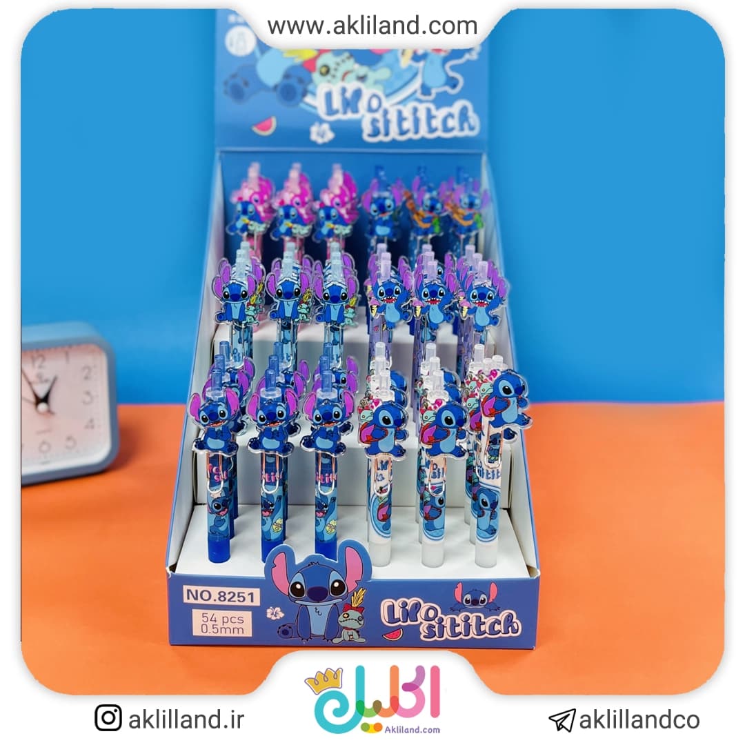 خودکار پاک کن دار استیکر دار لایفو