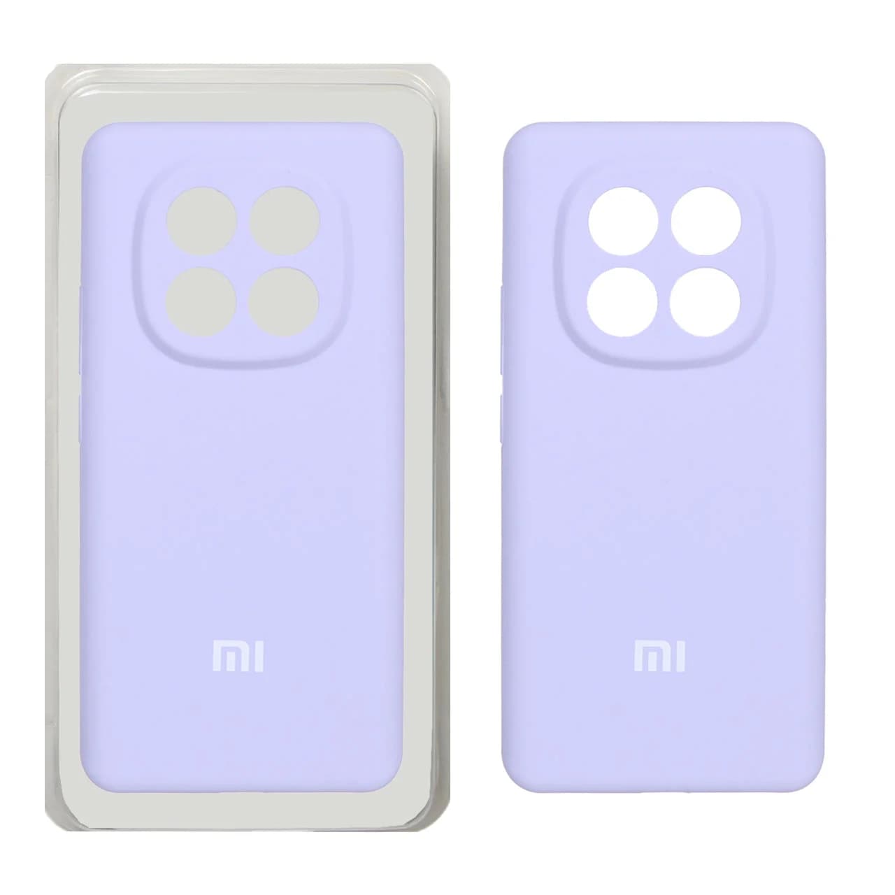 قاب سیلیکونی پاک کنی محافظ لنزدار اورجینال Xiaomi Redmi Note 14 Pro Plus 5G