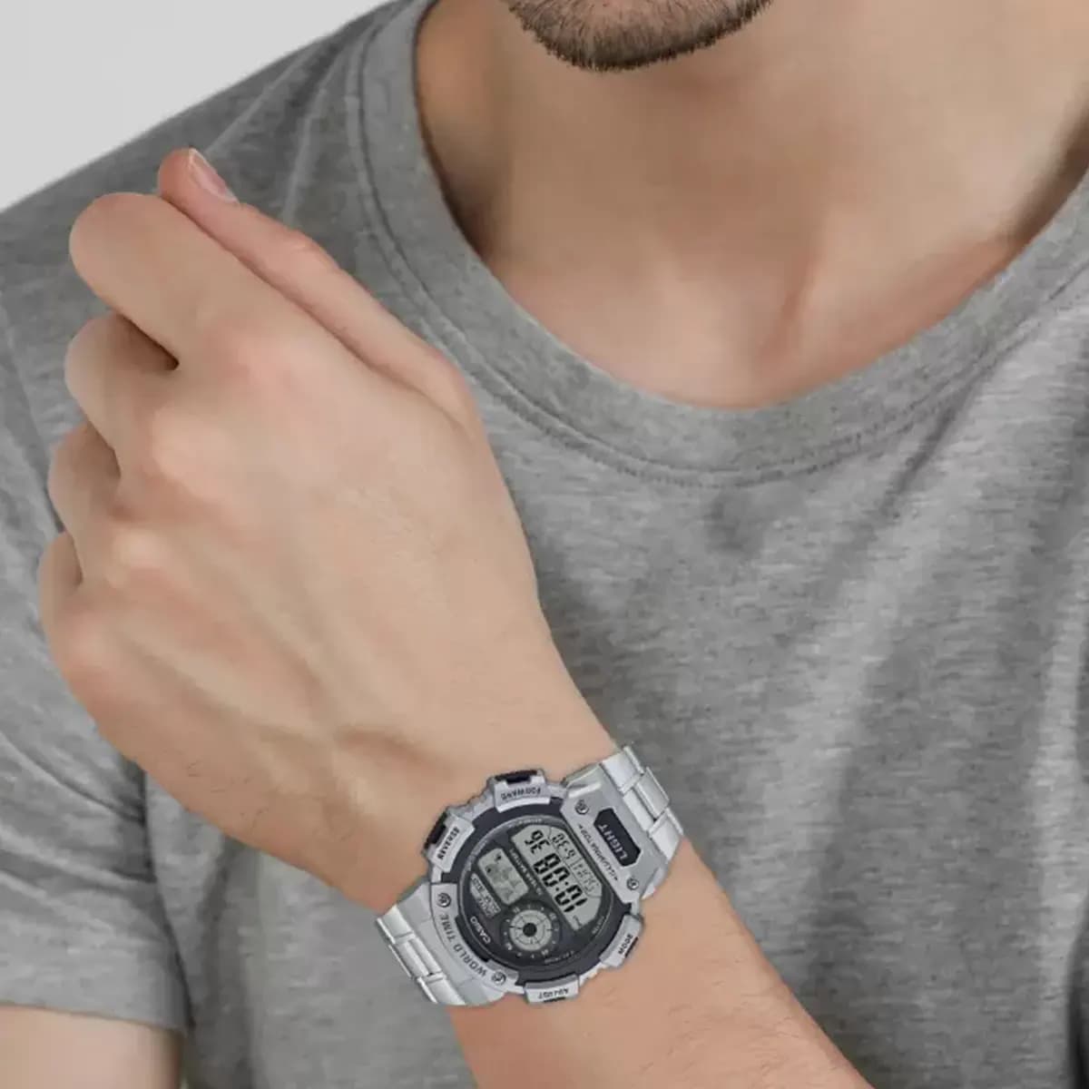 ساعت مچی مردانه کاسیو (AE-1400WHD-1A) Casio — تصویر ۹