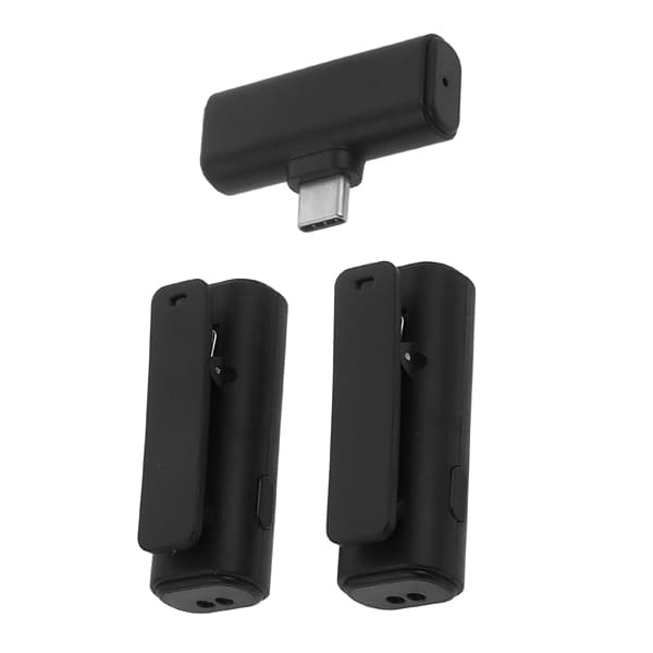 میکروفن یقه ای مدل K93 Dual mic Type-c — تصویر ۶