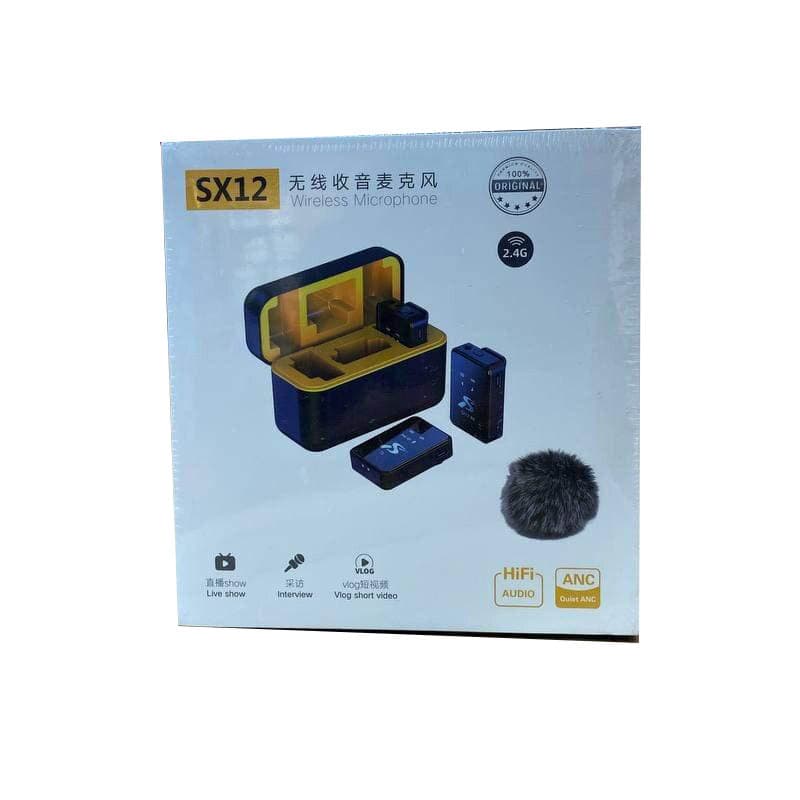 میکروفن حرفه ای بی سیم مدل SX12 (فروش عمده و تک)