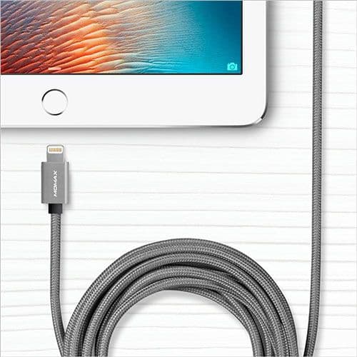 کابل لایتنینگ مومکس مدل Elite-Link Lightning Cable 1m