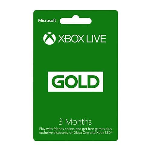 اکانت سه ماهه ایکس باکس | Xbox Live Gold 3 month