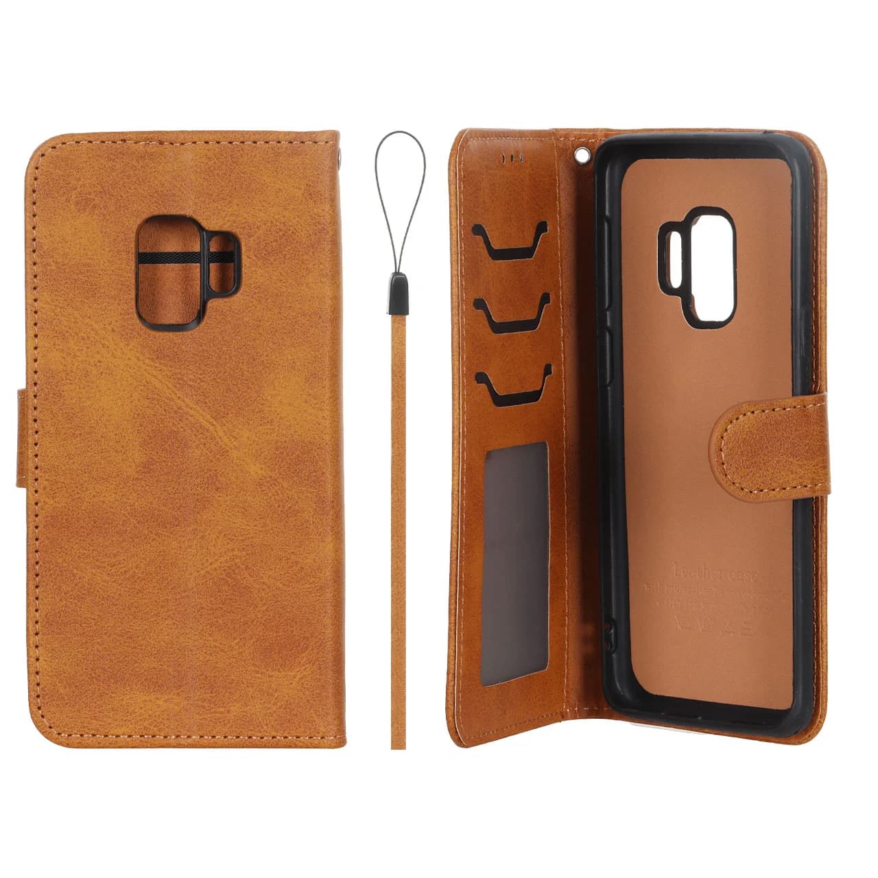 کیف موبایل مگنتی درجه یک داخل خز MNC Plus مدل Samsung Galaxy S9 — تصویر ۳