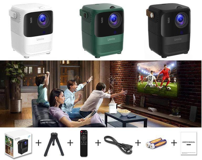 ویدئو پروژکتور اندروید Umiio مدل A008 (فروش عمده و تک)