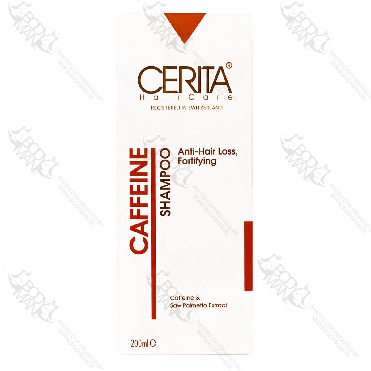 شامپو تقویت کننده کافئین سریتا | CERITA CAFFEINE SHAMPOO FORTIFYING