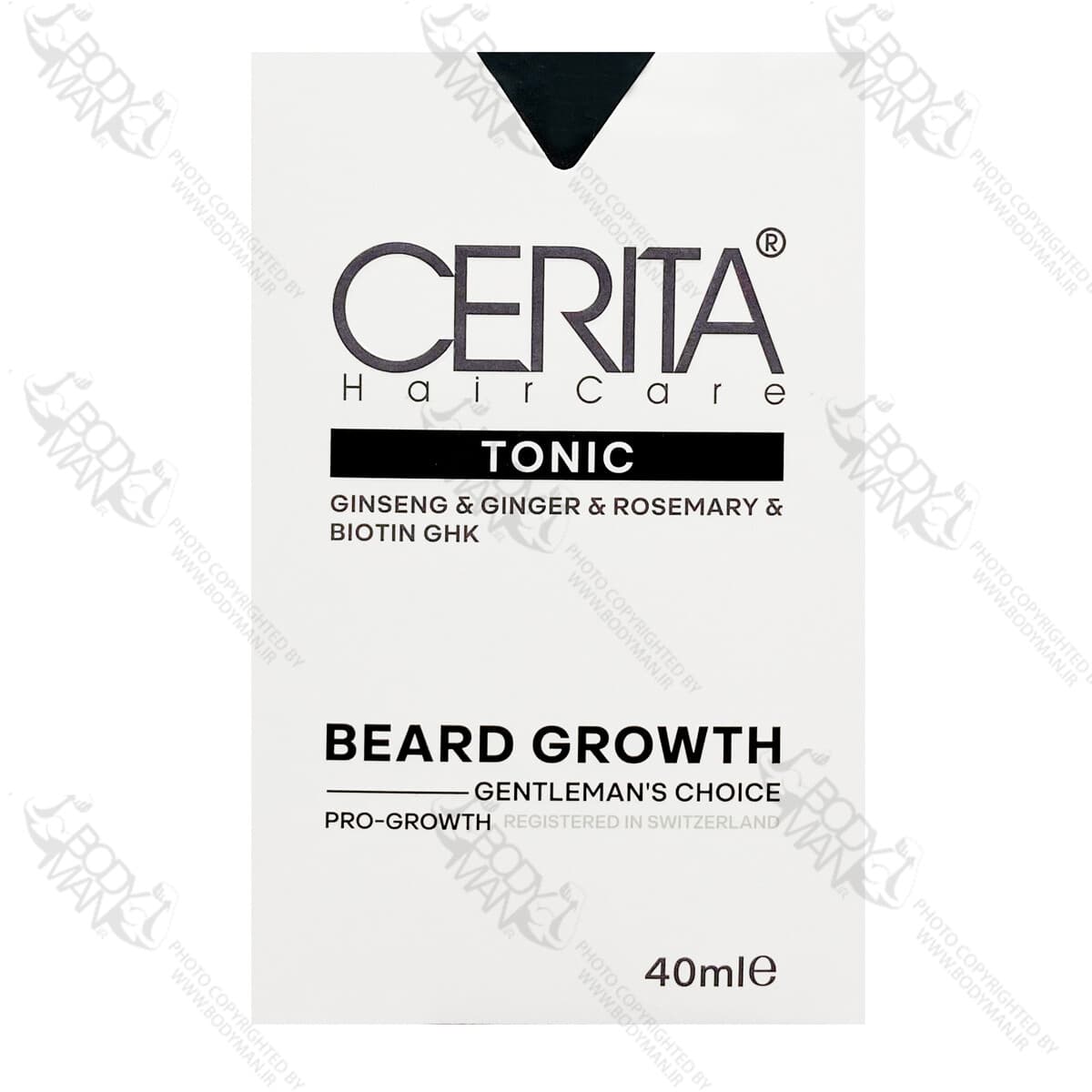 تونیک تقویت ریش سریتا | CERITA BEARD GROWTH TONIC