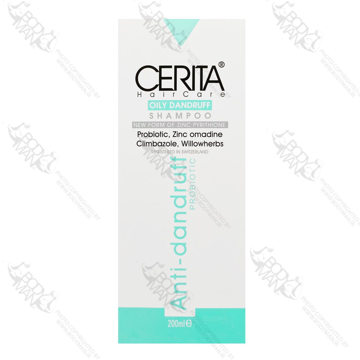 شامپو ضد شوره پروبیوتیک موهای چرب | CERITA Anti-dandruff Probiotic FOR OILY HAIR SHAMPOO