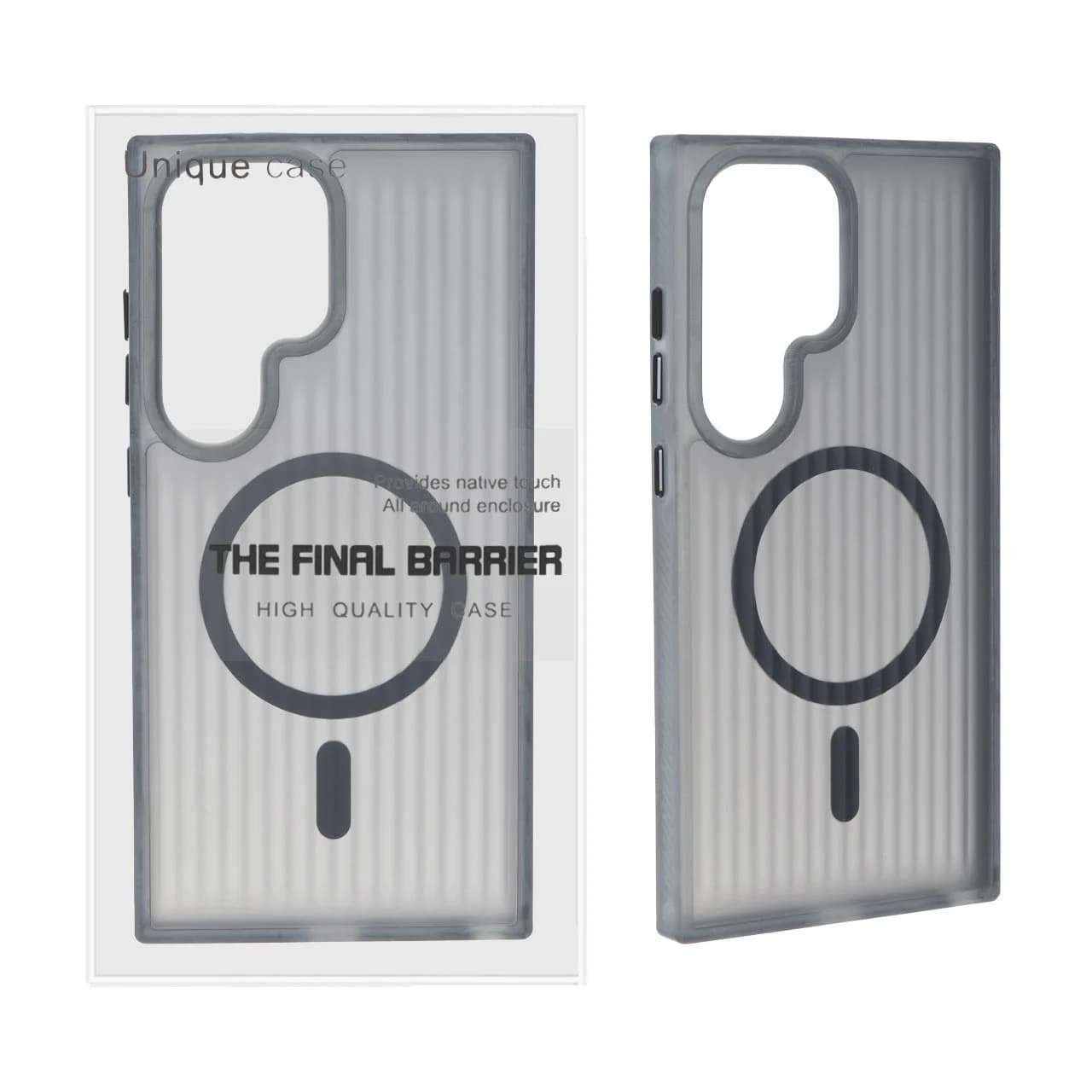 قاب اورجینال Unique Case کرکره ای مات MagSafe مدل Samsung Galaxy S24 Ultra