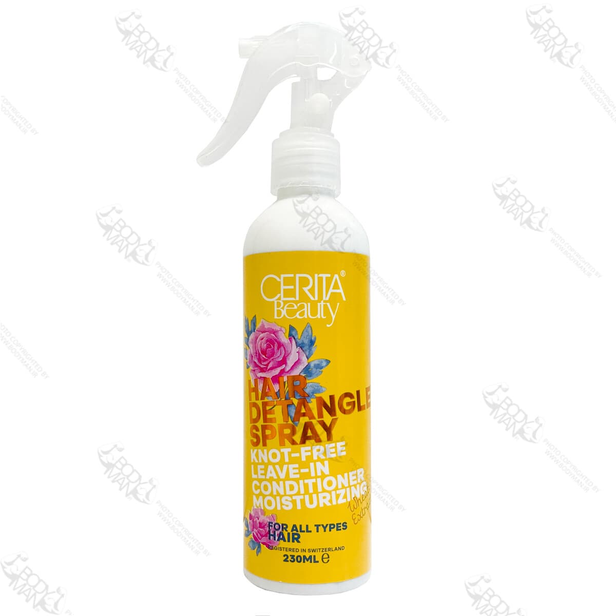 اسپری نرم کننده مو مناسب برای انواع مو سریتا | CERITA HAIR DETANGLE SPRAY FOR ALL TYPES OF HAIR