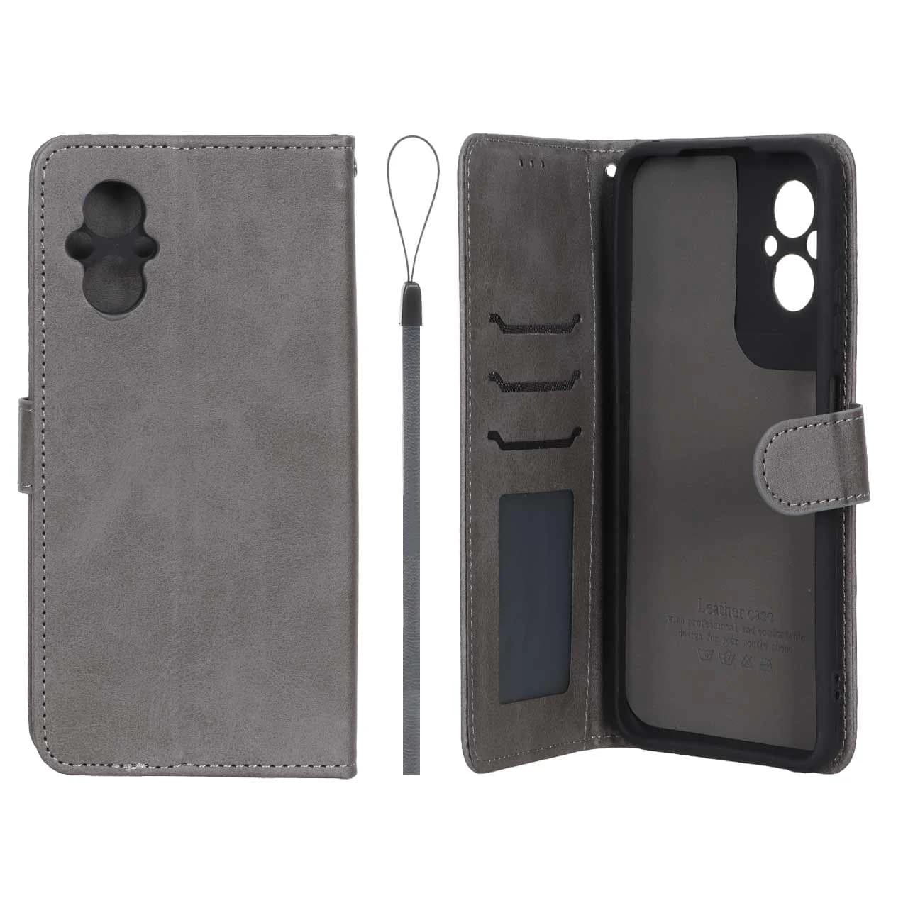 کیف موبایل مگنتی درجه یک داخل خز MNC Plus مدل Xiaomi Poco M5