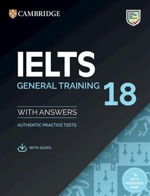 کتاب انگليسی IELTS Cambridge 18 general