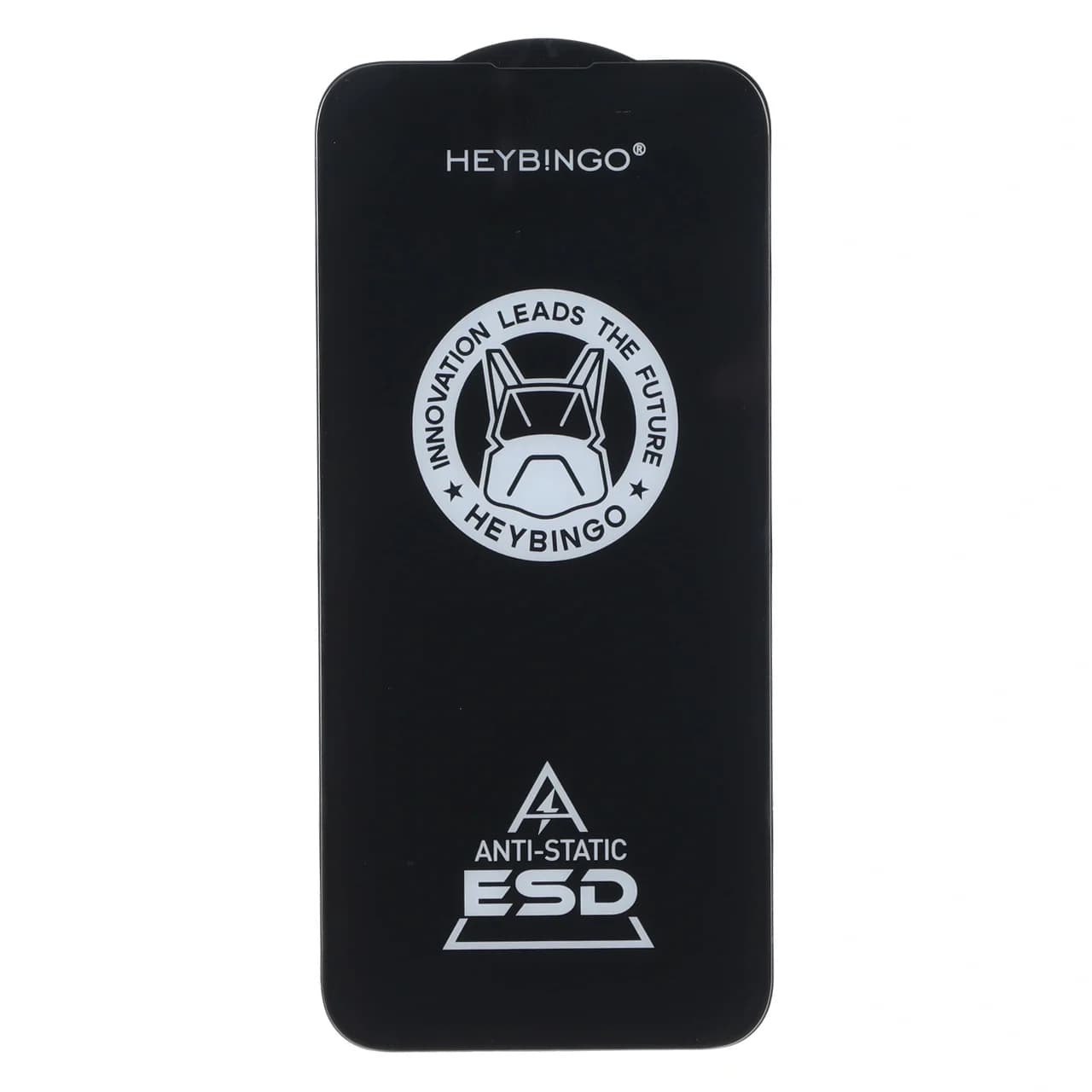 محافظ صفحه نمایش شیشه ای Full Cover HeyBingo ESD Anti Static مدل Apple iPhone 15 Pro Max