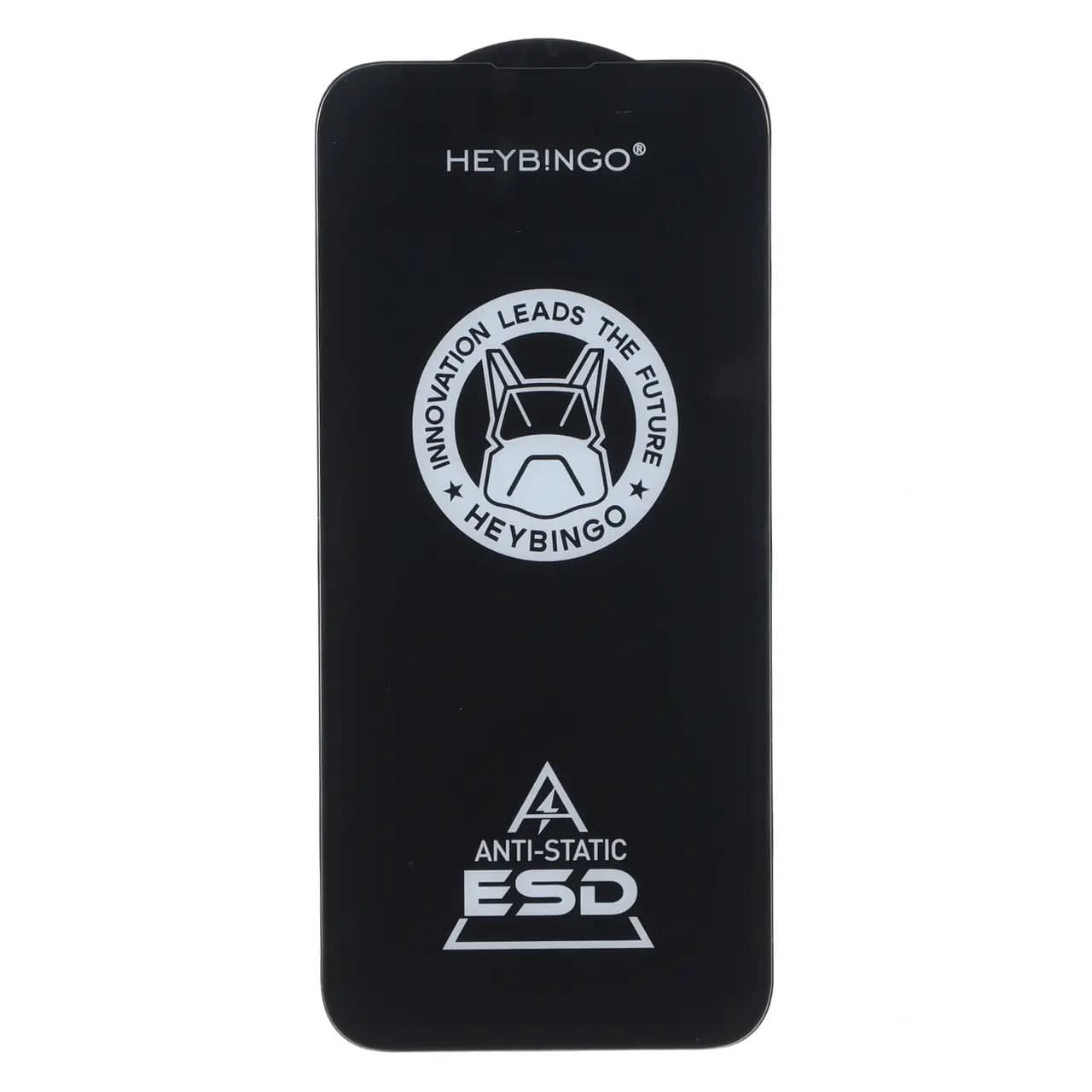 محافظ صفحه نمایش شیشه ای Full Cover HeyBingo ESD Anti Static مدل Apple iPhone 15 Pro Max — تصویر ۲