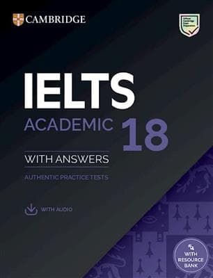 کتاب انگليسی IELTS Cambridge 18 Academic
