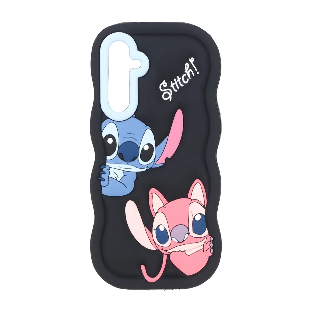 قاب سیلیکونی کنگره ای Stitch برجسته فانتزی Samsung Galaxy A16 — تصویر ۲