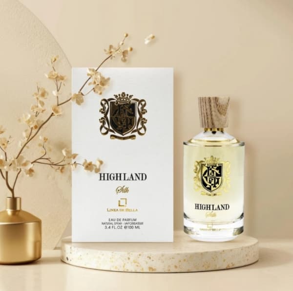 عطر ادکلن هایلند سیلک اصل و اورجینال لینا د بلا فرانسه LINEA DE BELLA HIGHLAND SILK 100ml — تصویر ۲