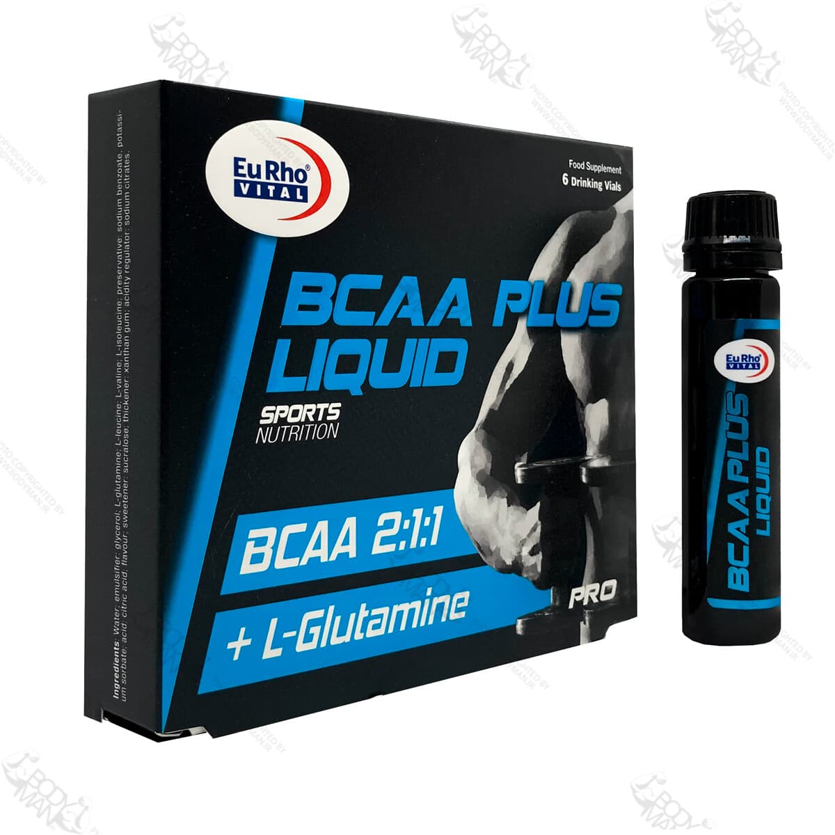 بی سی ای ای پلاس لیکوئید یورو ویتال | EuRho VITAL BCAA PLUS LIQUID — تصویر ۳