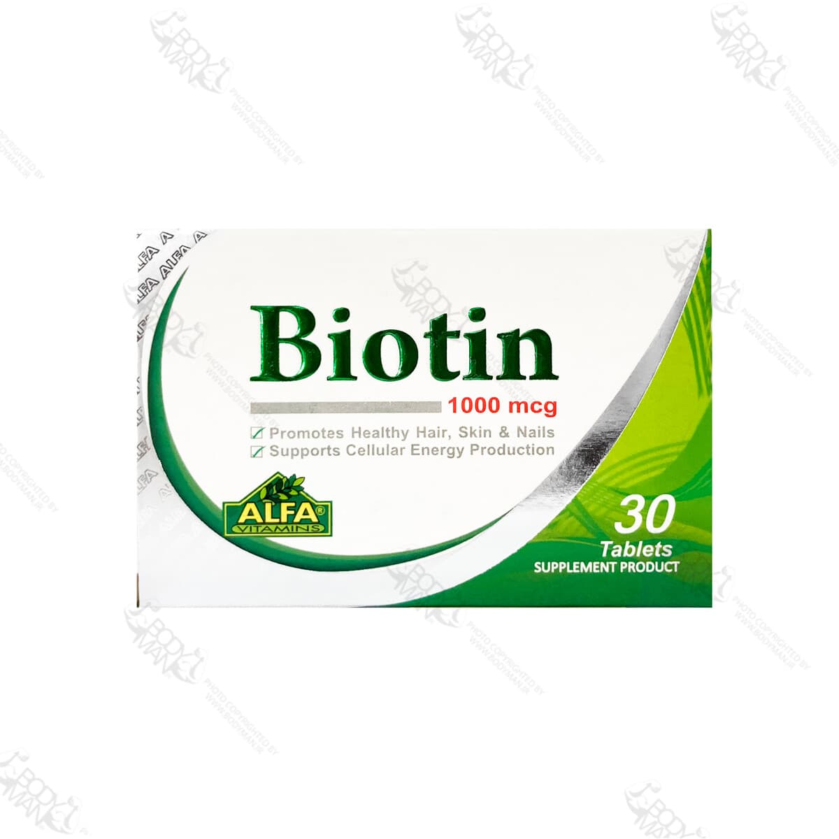 بیوتین آلفا ویتامینز | ALFA VITAMINS Biotin