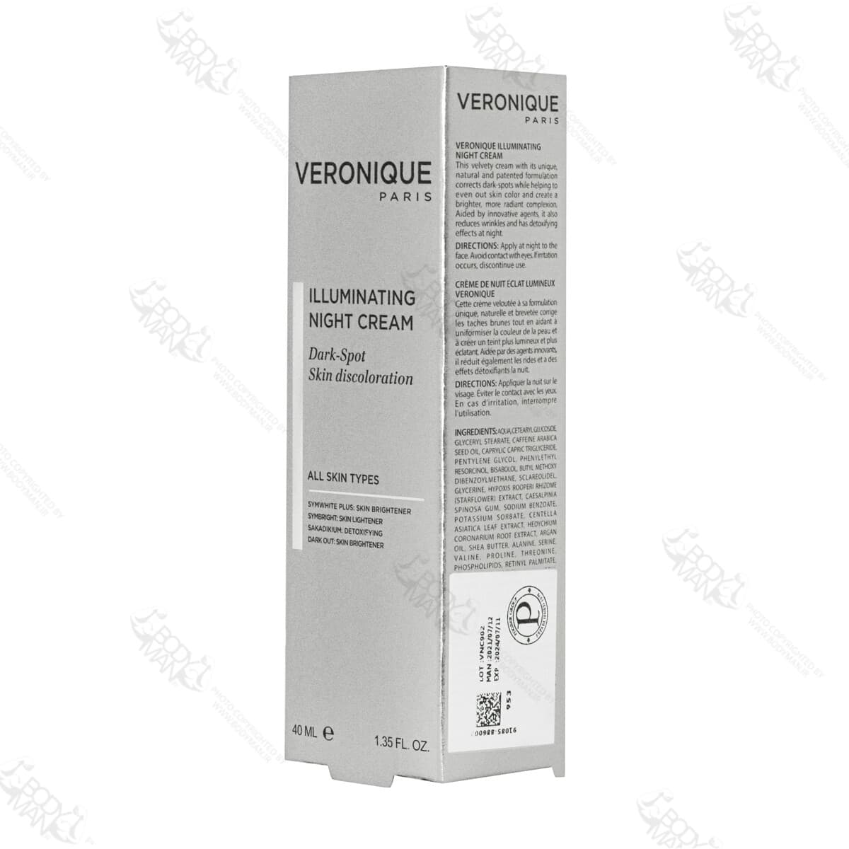 کرم شب بهبود دهنده لک ورونیک | VERONIQUE ILLUMINATING NIGHT CREAM
