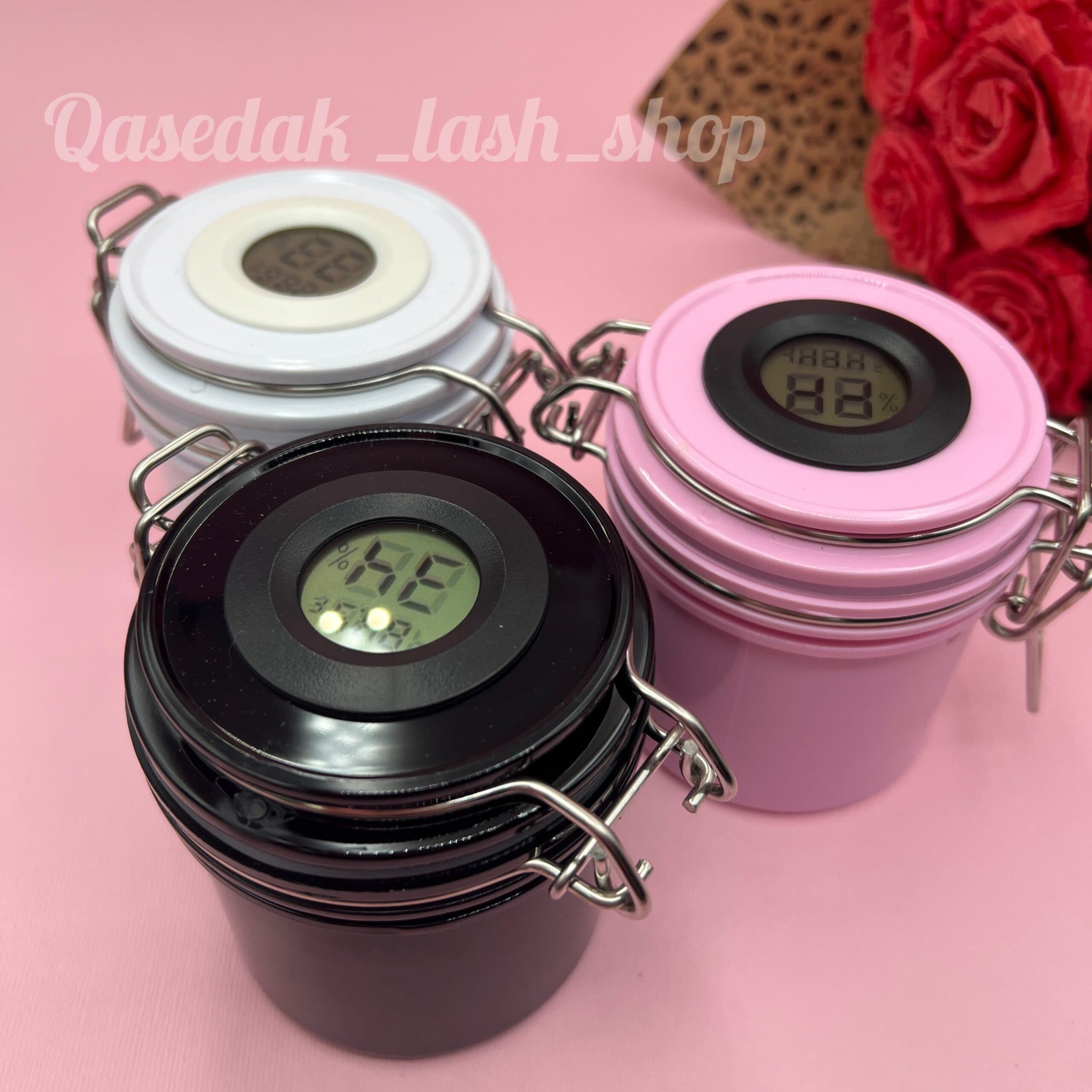 قوطی محافظ چسب دماسنج دارمژه
