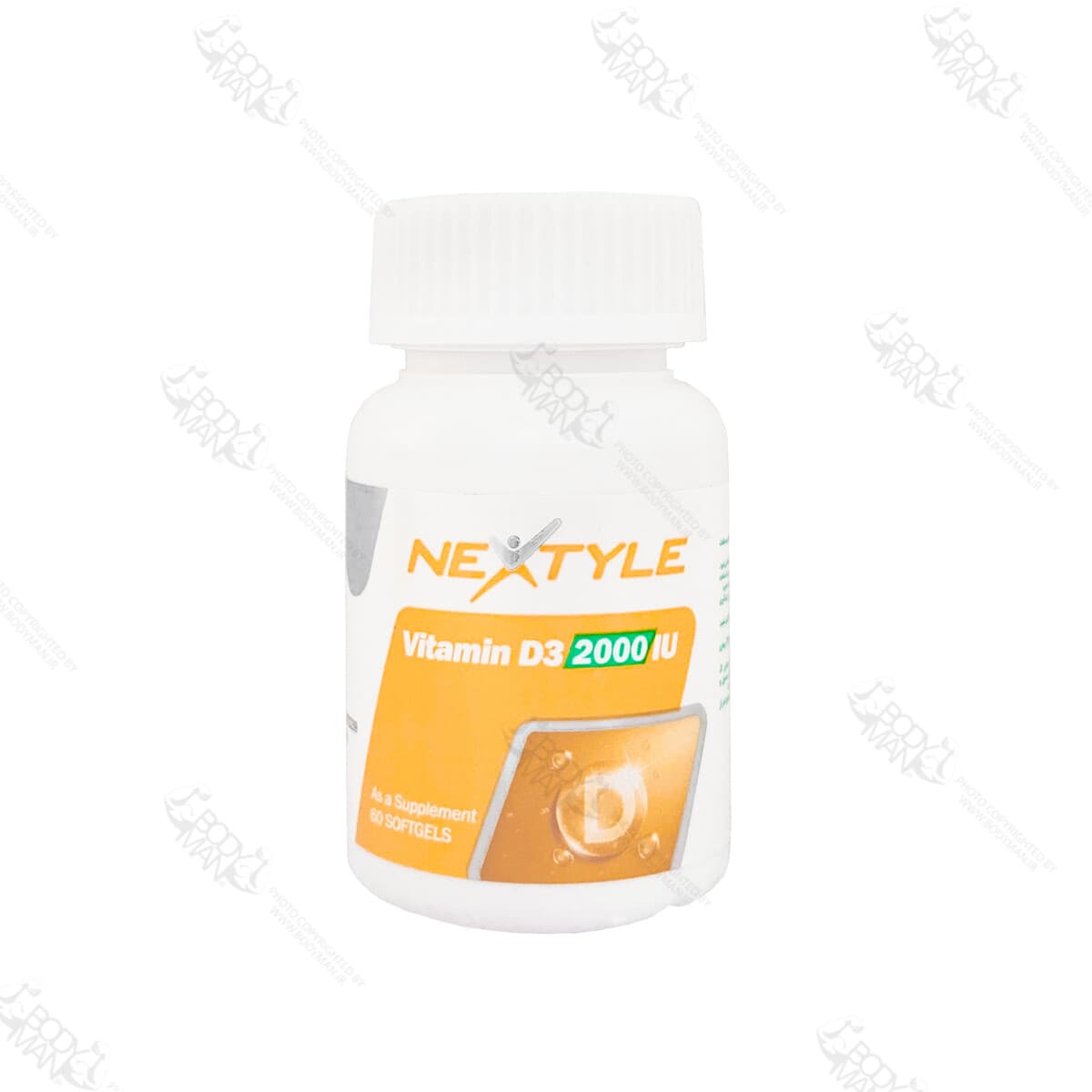 ویتامین د۳ ۲۰۰۰ نکستایل | NEXSTYLE Vitamin D3 2000 — تصویر ۲