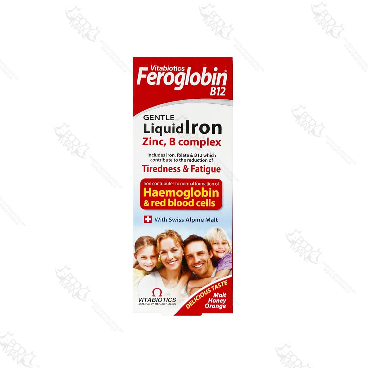 شربت فروگلوبین ب۱۲ ویتابیوتیکس | VITABIOTICS Feroglobin B12 LIQUID