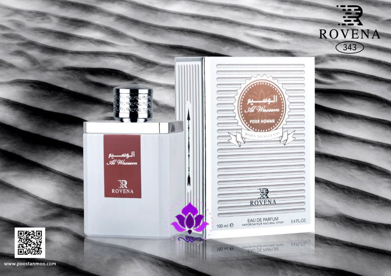 ادوپرفیوم روونا مردانه رصاصی الوسام دی حجم 100 میل – کد 343