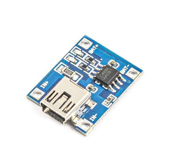 شارژر Mini USB باتری های لیتیومی