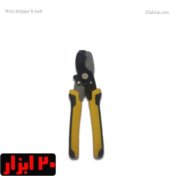 انبر کابل بر و سیم لخت کن 8 اینچ جنس عالی — تصویر ۲