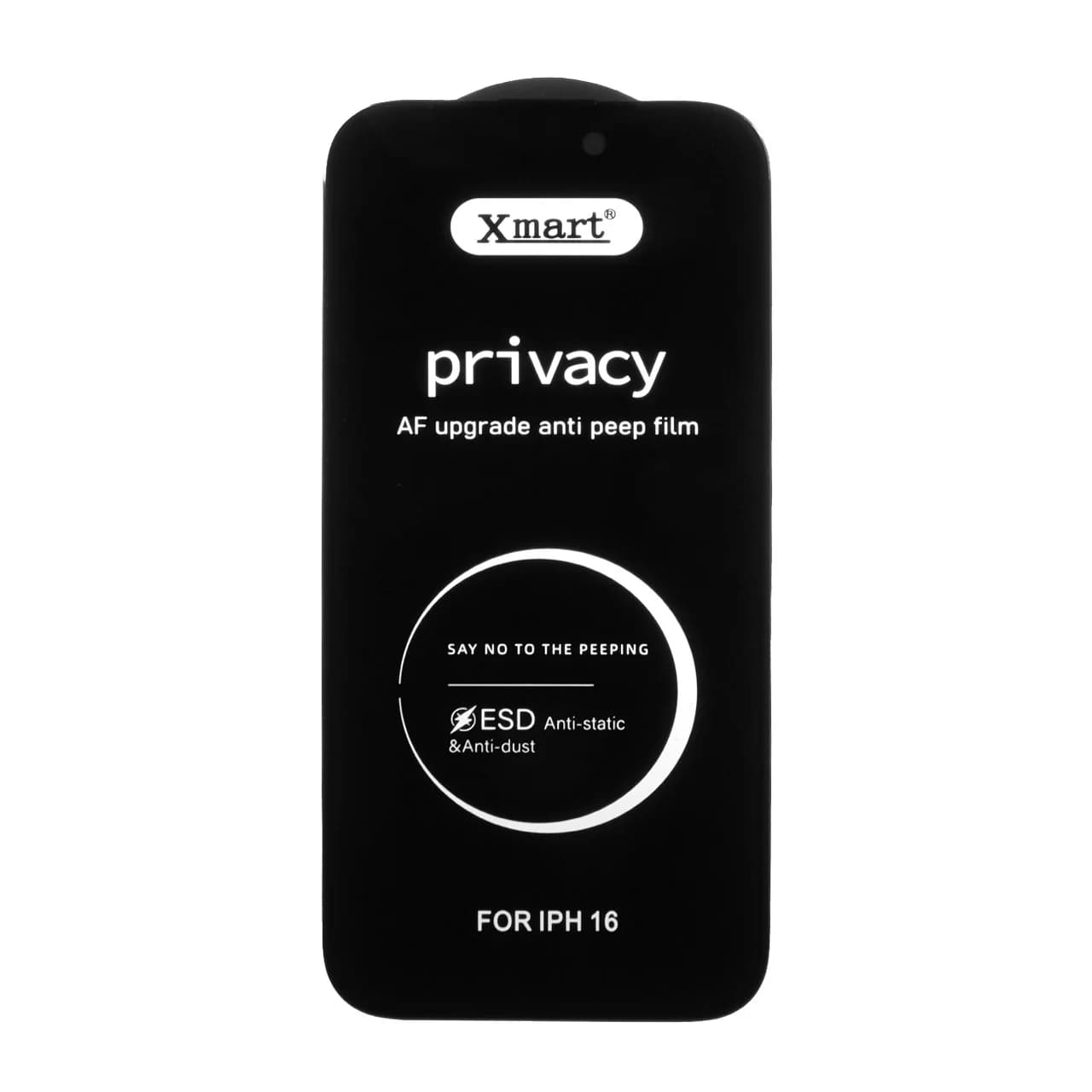 محافظ صفحه نمایش شیشه ای Full Cover Privacy XMART — تصویر ۲