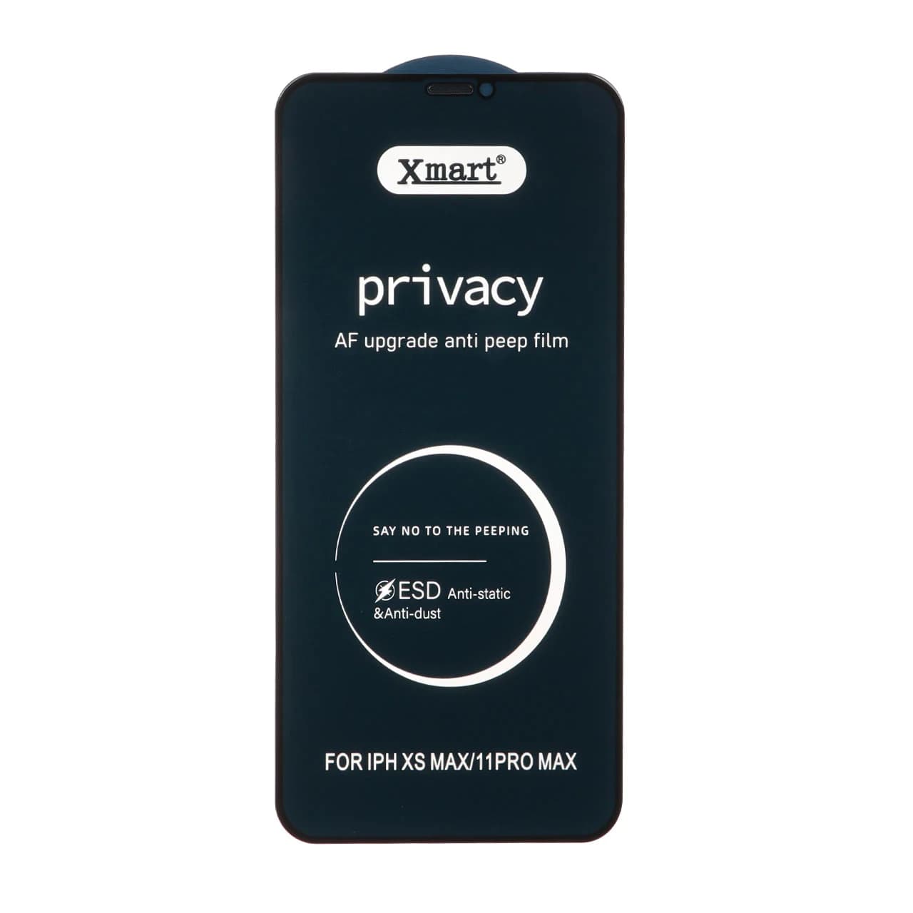 محافظ صفحه نمایش شیشه ای Full Cover Privacy XMART — تصویر ۶