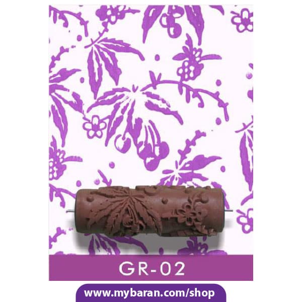طرح رول GR-02 ، ابزار جدید نقاشی ساختمان ، طرح کاغذ دیواری