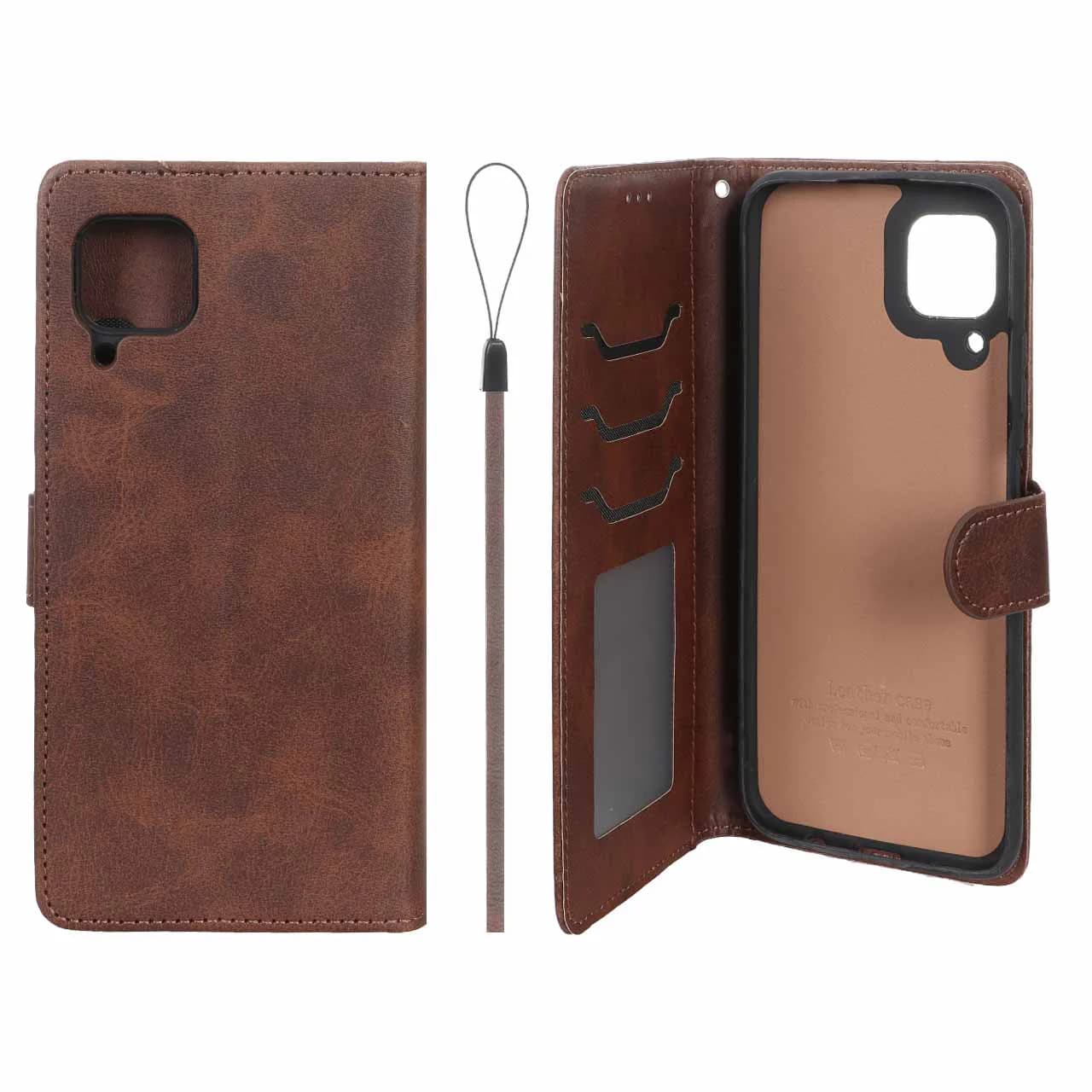 کیف موبایل مگنتی درجه یک داخل خز MNC Plus مدل Huawei Nova 7i / Nova 6 SE — تصویر ۲