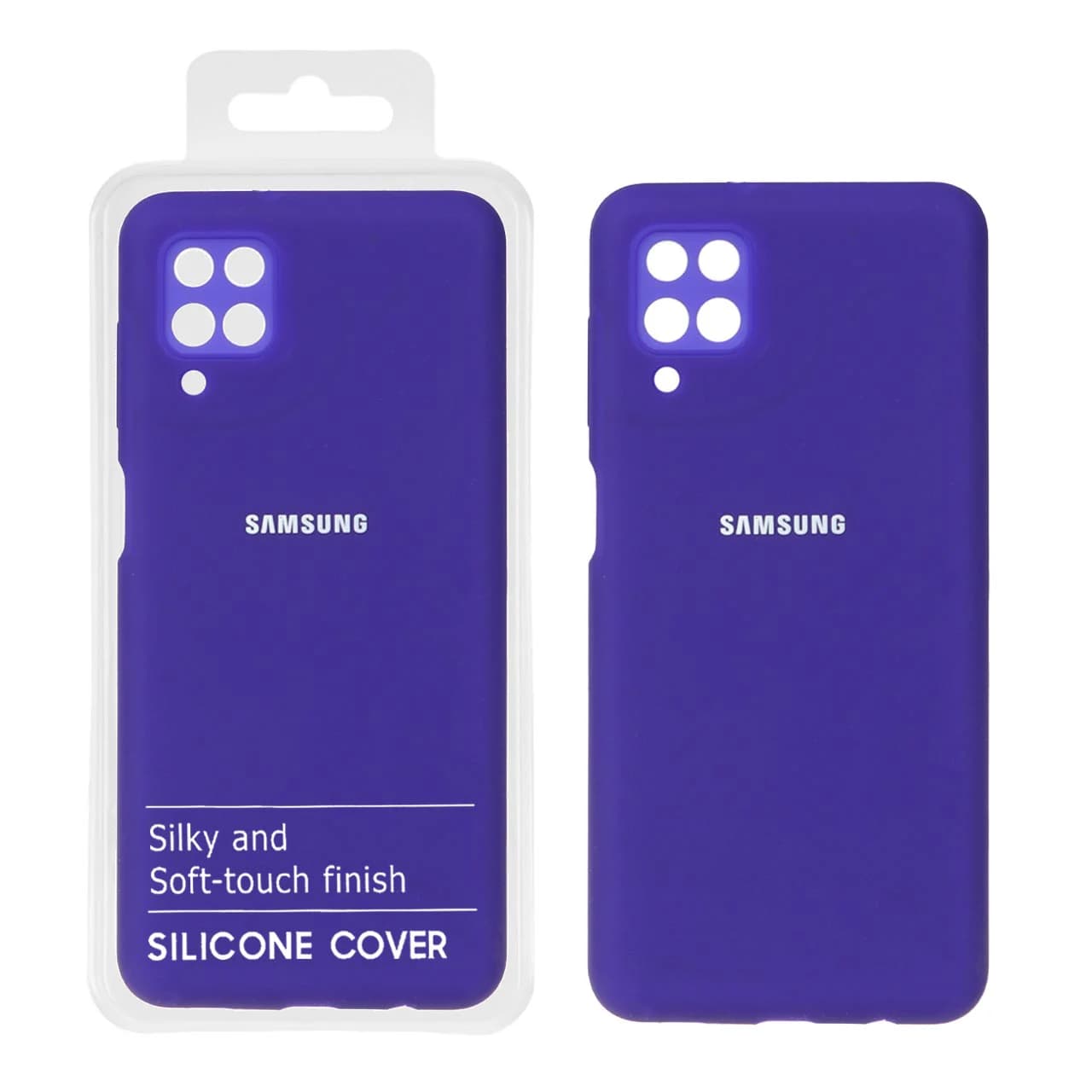 قاب سیلیکونی پاک کنی محافظ لنزدار اورجینال Samsung A12 / M12 / F12