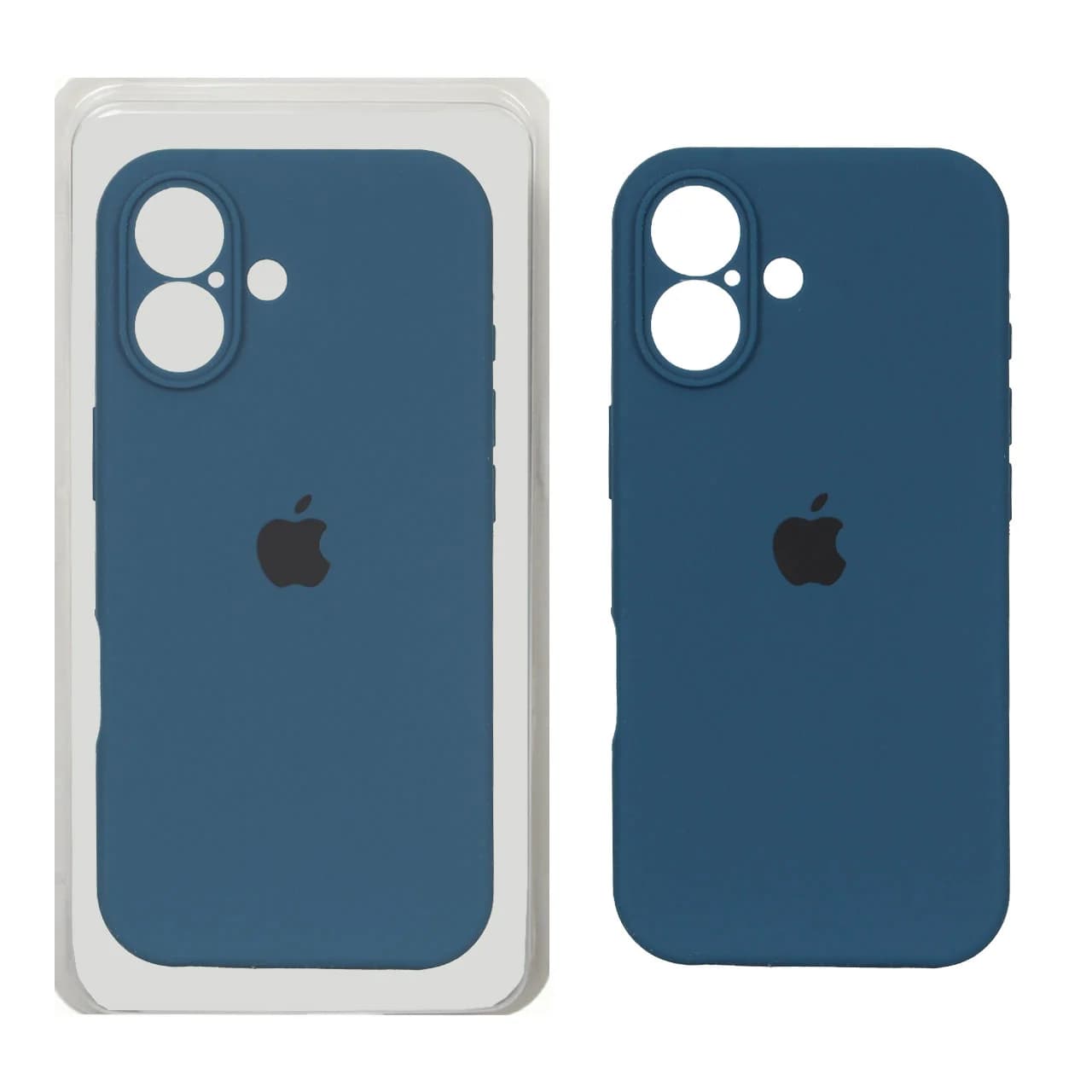 قاب سیلیکونی پاک کنی محافظ لنزدار اورجینال Apple iPhone 16 — تصویر ۸