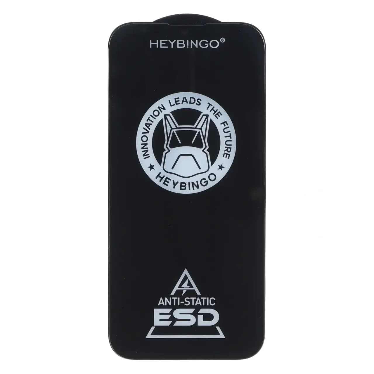 محافظ صفحه نمایش شیشه ای Full Cover HeyBingo ESD Anti Static مدل Apple iPhone 15 Pro