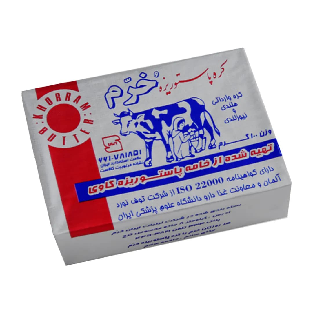 کره پاستوریزه خرم 50 گرم